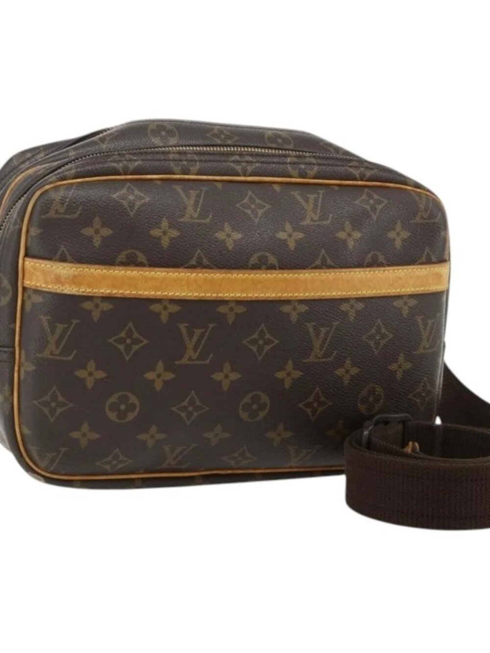 LOUIS VUITTON Monogram Reporter PM Shoulder Bag M45254 LV Auth 178667
